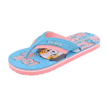 Chinelos Infantis Bahamas L.Teal Peach