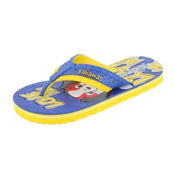 Chinelos Infantis Bahamas Navy Yellow
