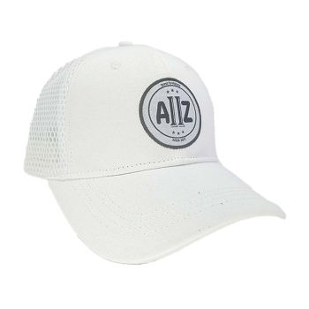 Boné AIIZ Com Rede Respirável Unissex Branco, 2 un