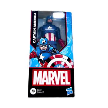 Boneco Infantil  Super Herói Marvel, Capitão America 4+