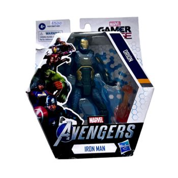 Boneco de Personagem Super Héroi Infantil Marvel Gamer Verse  Iron Man 4+