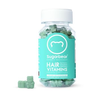 Vitaminas para Cabelo Sugar Bear Hair, 80 Gomas