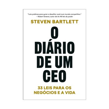 O Diário de um CEO. De Steven Bartlett. Editora Sextante