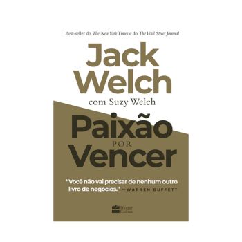 Paixão Por Vencer. De Jack Welch. Editora Harper Collins