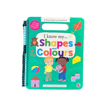 Livro de Actividades Infantil I Know My Shapes and Colours, Verde