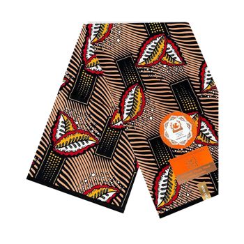 Capulana Africana Premium Estampa Tradicional, 100% Algodão