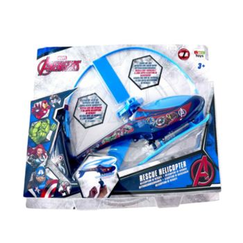 Helipcotéro Infantil Avengers, Azul e Vermelho 3 +