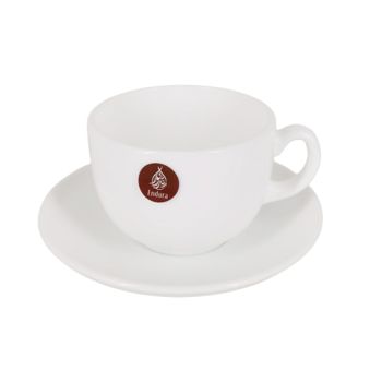 Chavenas Chá Com Pires Essence White Luminarc 220 ml, 6 Un