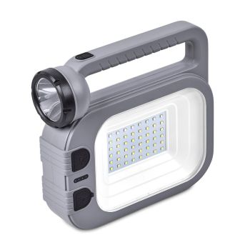 Lanterna Solar e Power Bank Swiss Cougar Hanoi, 2.400mAh