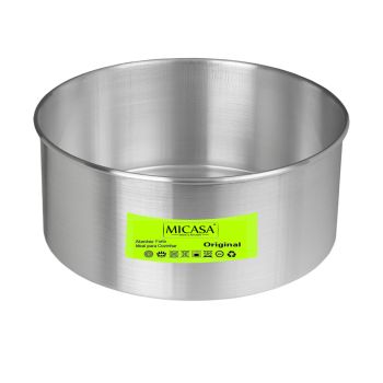 Forma Bolo Aniversário Alta Alumínio Micasa, 30 cm