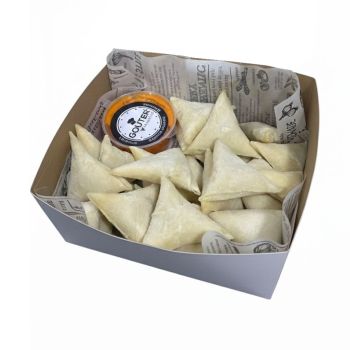 Chamuça De Carne Gôuter Salgados, 12 unidades