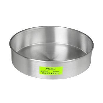 Forma Bolo Aniversário Baixa Alumínio Micasa, 30 cm