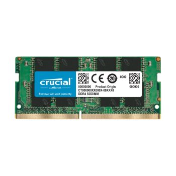 RAM 8GB DDR4 3200MHz CL22 2933MHz OU 2666MHz Crucial Laptop