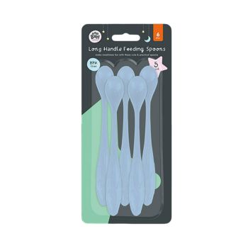 Conjunto Baby Essentials Colheres 6+, Azul