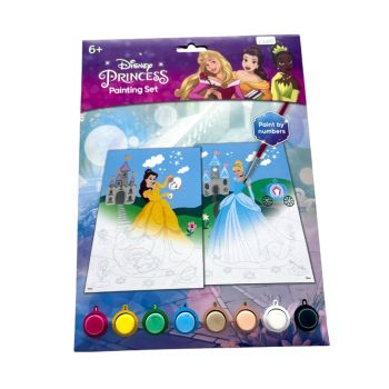 Conjunto Infantil Princesas Disney de Pintura, Por Números