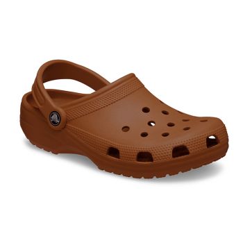 Crocs Unissexo Classic Clog, Caramelo