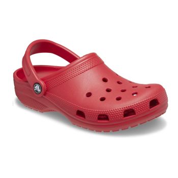 Crocs Unissexo Classic Clog, Vermelho