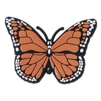 Pingente de Crocs Borboleta Castanho