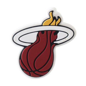 Pingente de Crocs Miami Heat Logo