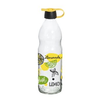 Garrafa de Água Decorada Limão, 1 L