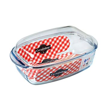 Assadeira com Tampa de Vidro Ô Cuisine, 4.5 L