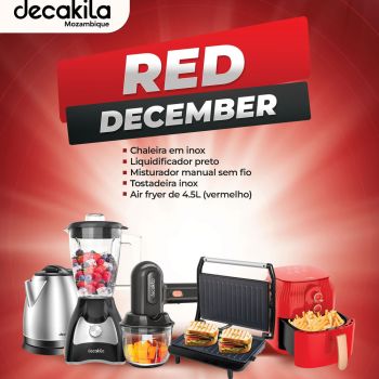 Combo de Eletrodomésticos Decakila – Liquidificador, Chaleira Elétrica, Fritadeira, Sanduicheira e Mini Batedeira Recarregável