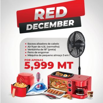 Combo de Eletrodomésticos Decakila – Ventoinha, Ferro de Engomar, Estação de café da manhã, Fritadeira e Escova Modeladora