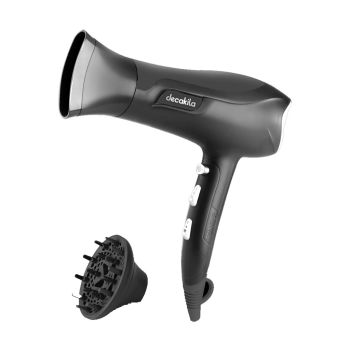 Secador de Cabelo Decakila 1800W, Preto 