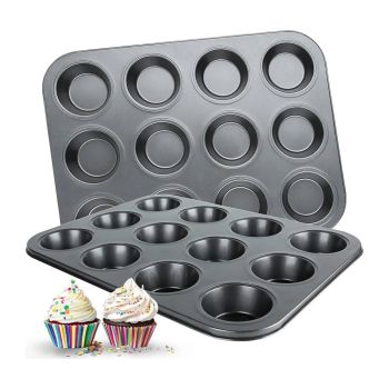 Forma de Cupcake Antiaderente Decakila 12