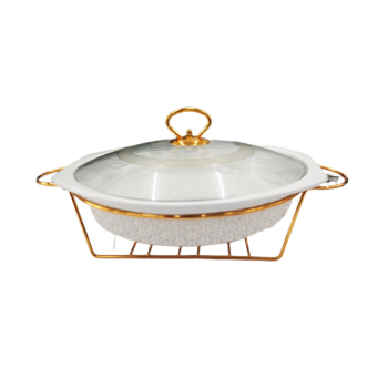 Banho Maria de Vidro Casserole 2.9L