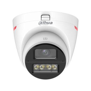 Câmera Analógica 2MP Dahua Colorido Microfone Embutido Áudio Câmera Interior HDCVI, Branco