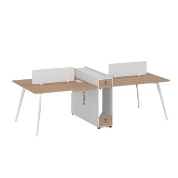 Estação de Trabalho de Quatro Lugares - LS-ZT8527-4