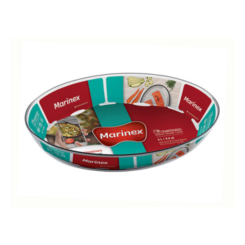 Assadeira Oval Marinex, 4 L