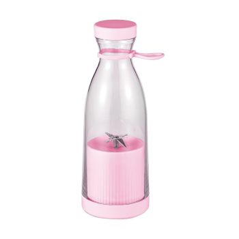 Liquidificador Portátil Mini Juice 40W 420 ml, Cores Sortidas