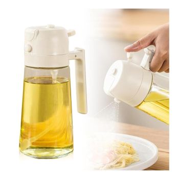 Garrafa Spray 2 em 1 para Óleo de Cozinha