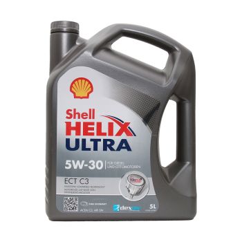Óleo De Motor Diesel Gasolina Shell  Helix Ultra ECT C3 5W-30 5L