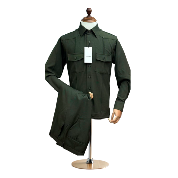 Fato Clássica da Eluno, Verde Marinho