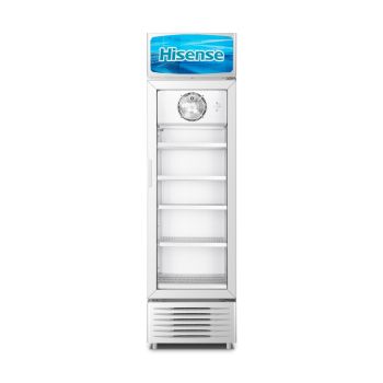 Geleira Hisense 382L Expositora FL-50FC Porta Vidro, Branco
