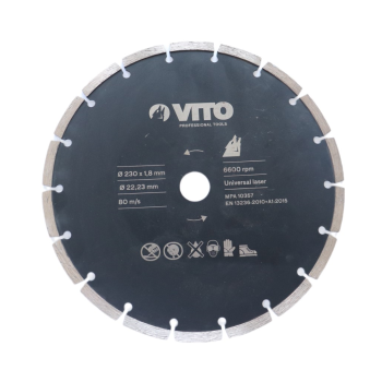 Disco Diamante Vito 230mmx1.8mm