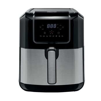 Fritadeira Sem Óleo Hisense Air Fryer 6.3L 1700W Digital, Inox