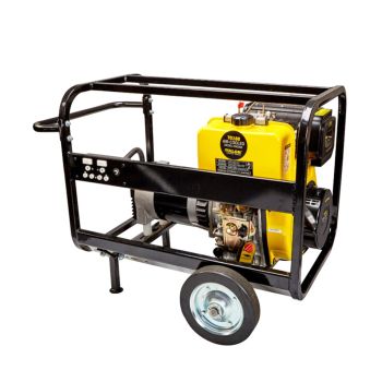 Gerador/Soldador 7kVA/200amp EA200 Diesel Talon TD188FGE e/inicio Sincro , Trifásico (inclui kit de rodas)