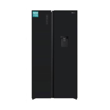 Geleira Hisense 541L 2 Portas Side by Side No Frost Inverter H680SMI-WD, Preto