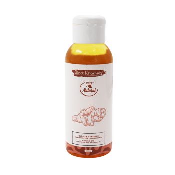 Óleo de Gengibre para Cabelo e Pele Black Khakhela, 100 ml