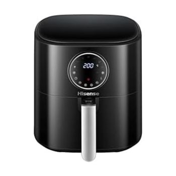 Fritadeira Sem Hisense Oleo Air Fryer 5.2L 1500W Digital, Preto