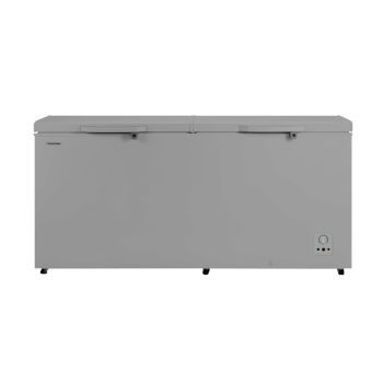 Congelador Hisense 500L 2 Portas Economia Energia Grau A, Cinza