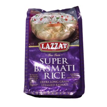 Arroz Basmati Jasmin Lazzat, 1 Kg