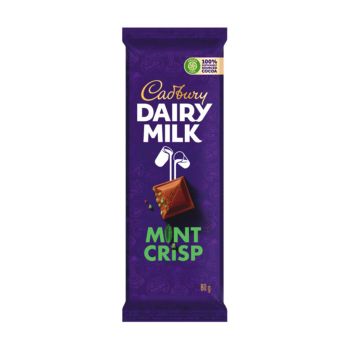 Chocolate Cadbury Mint Crisp, 80 g