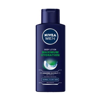 Loção Corporal Nivea Men Maximum Hydration, 400 ml