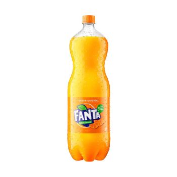 Refresco Fanta Laranja, 2 L
