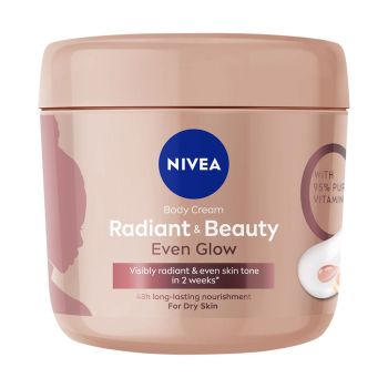 Loção Corporal Nivea Radiant + Beauty Even Glow, 400 ml